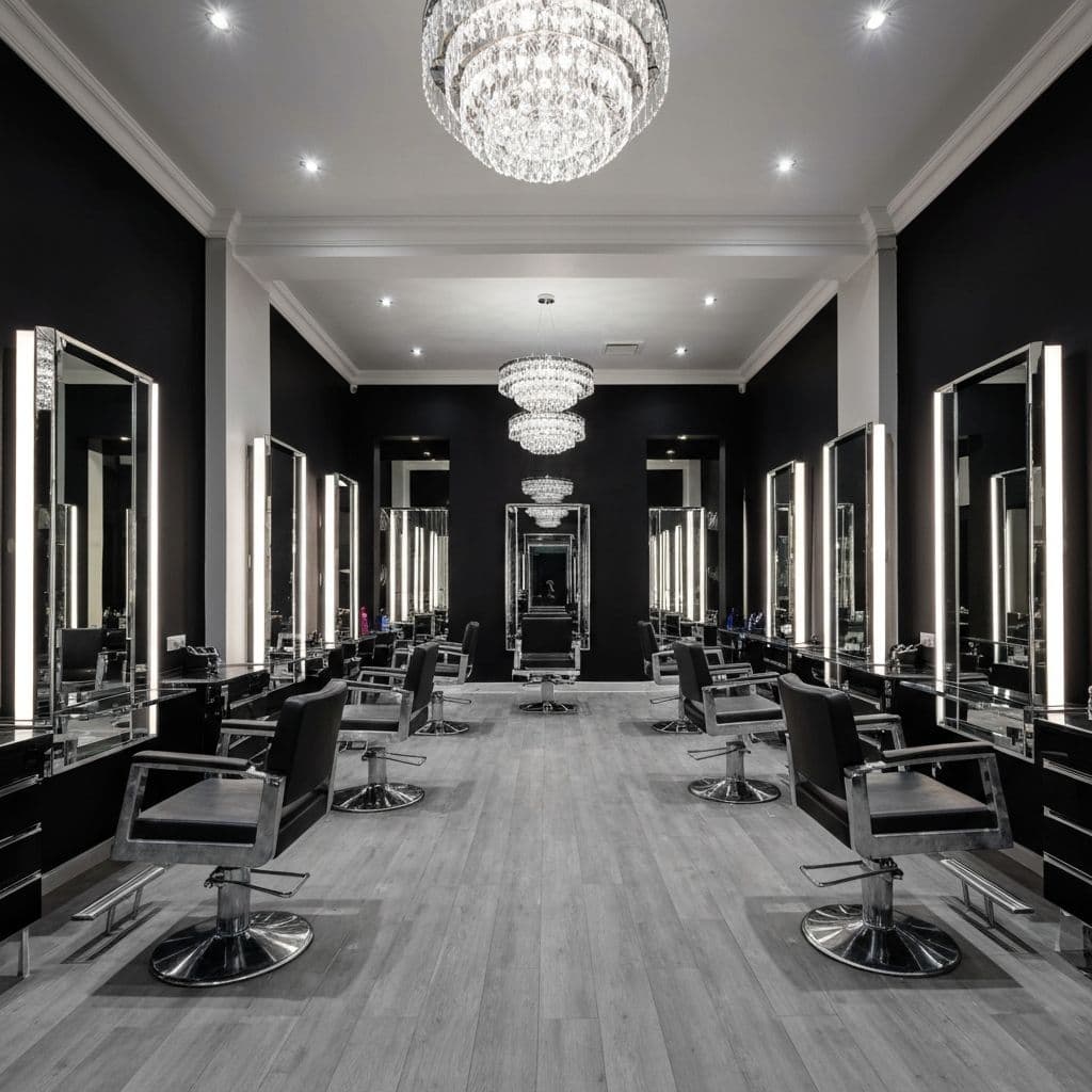 Interior del salon Angel's